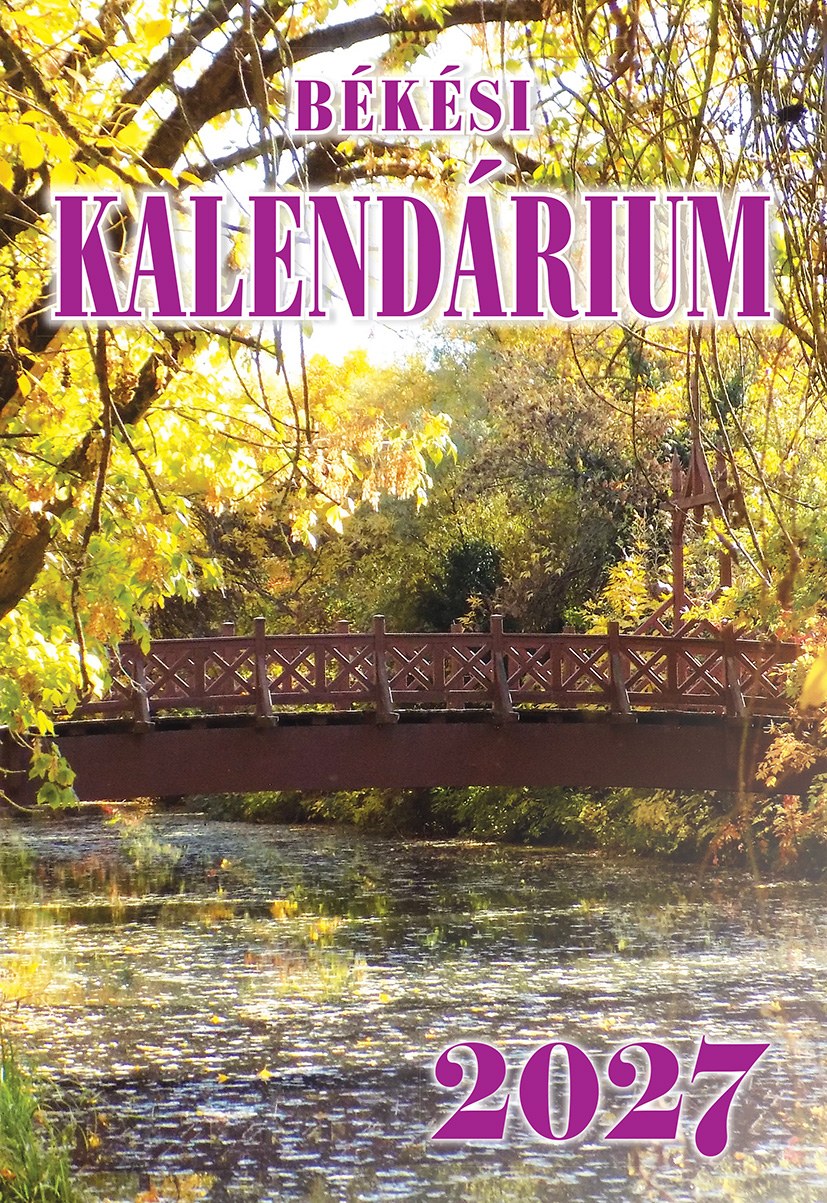 Békési Kalendárium, 2027 — a kiadvány borítója